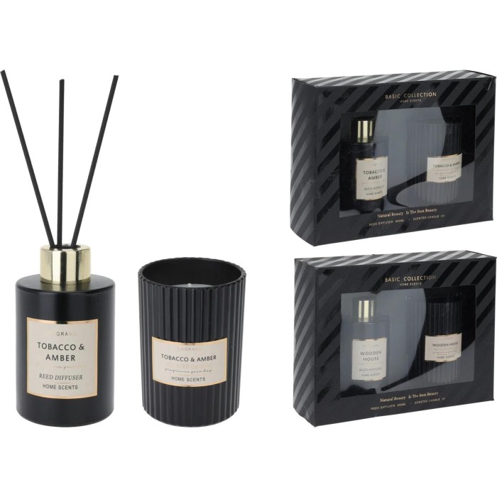 SET PROFUMAZIONE 2PZ 2ASS TABACCO AMBRA